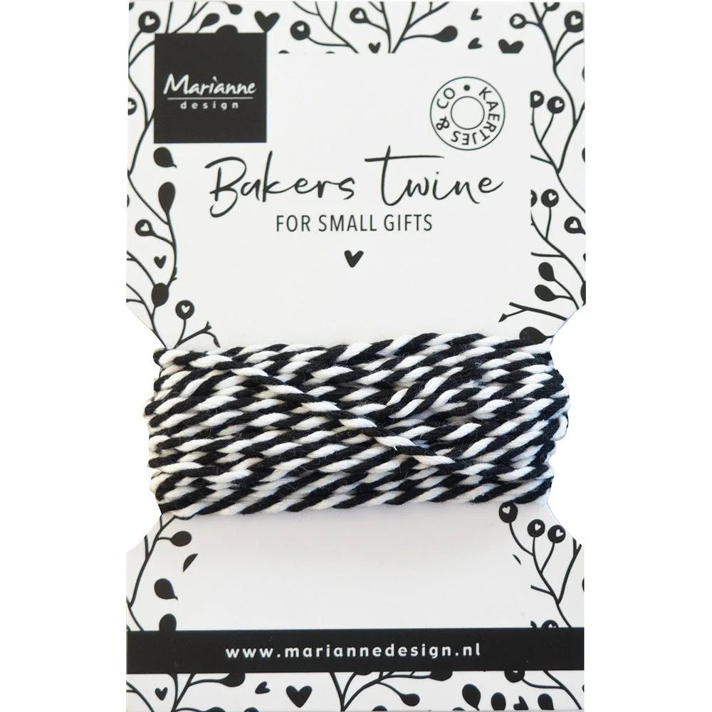 Bakers Twine - Black & White