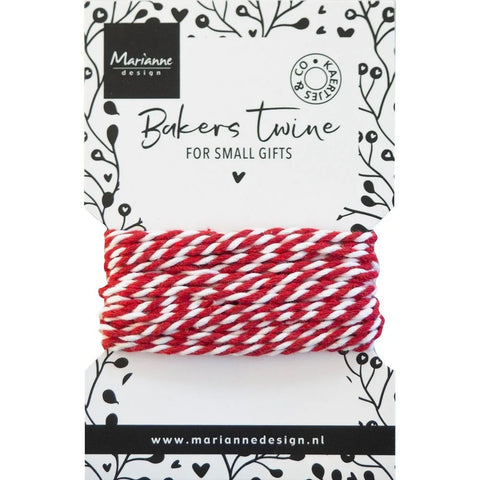 Bakers Twine - Red & White