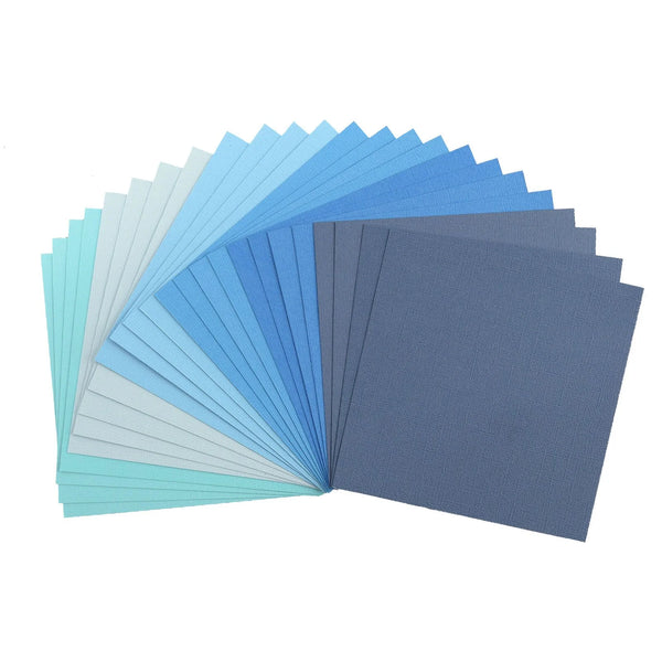 Florence kartong multipack - Blue 6x6 (24 ark)