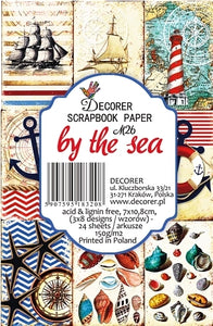 By the Sea - MINI scrapbook papirer (24 stk)