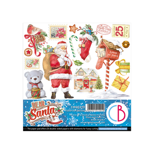 Dear Santa Fussy Cut Pad 6x6 (24-pk)