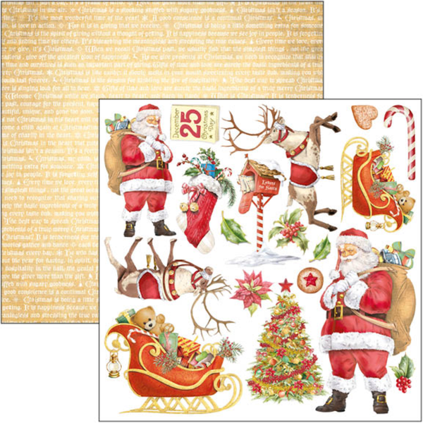 Dear Santa Fussy Cut Pad 6x6 (24-pk)