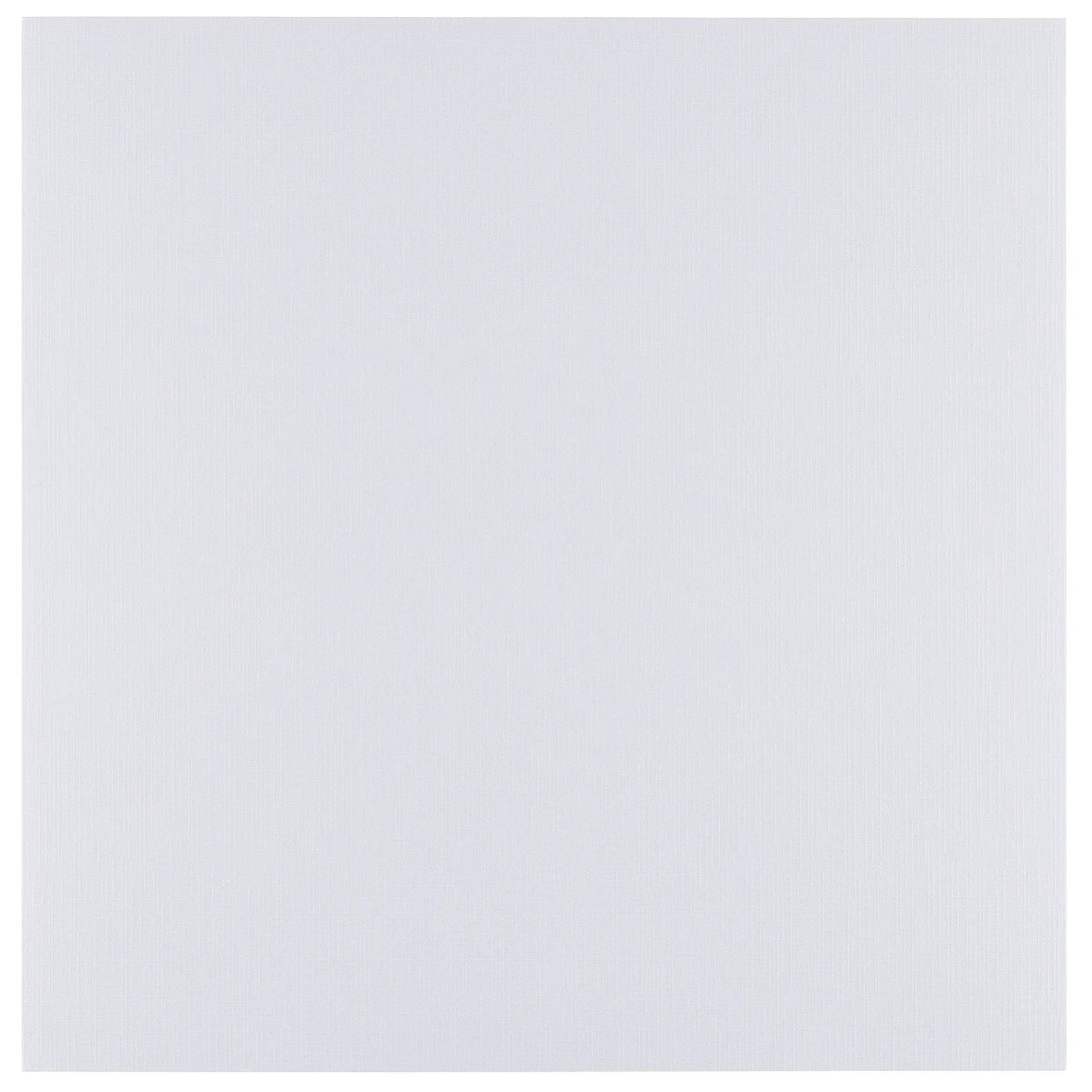 Florence kartong Linen - White 12x12