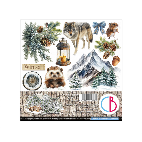 Forest Tales fussy cut pad 6x6 (24-pk)