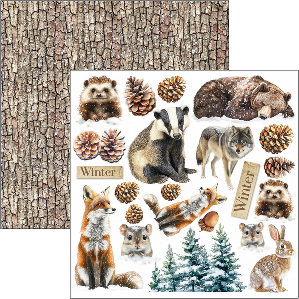 Forest Tales fussy cut pad 6x6 (24-pk)