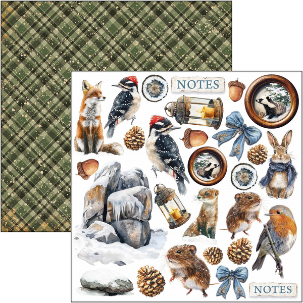 Forest Tales fussy cut pad 6x6 (24-pk)
