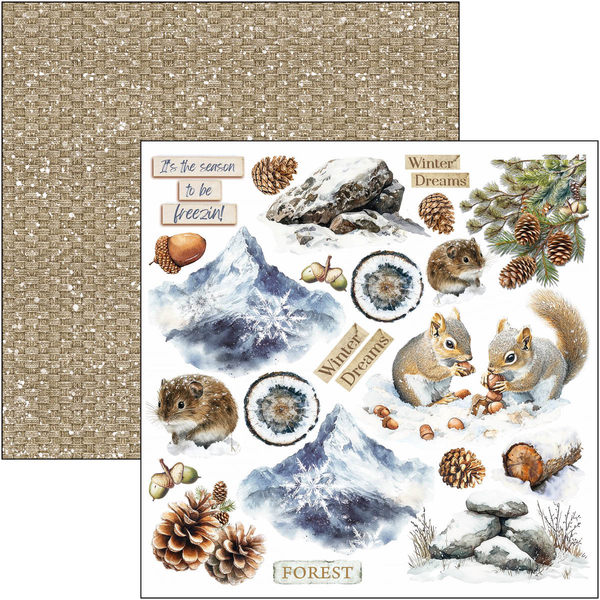 Forest Tales fussy cut pad 6x6 (24-pk)