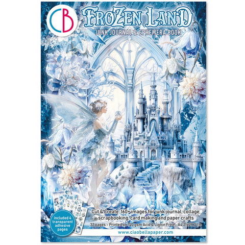 Frozen Land utklippsbok A4 (32 sider)