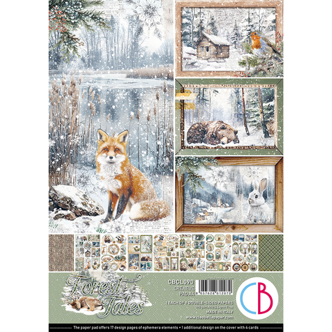 Forest Tales creative pad A4 (9-pk)