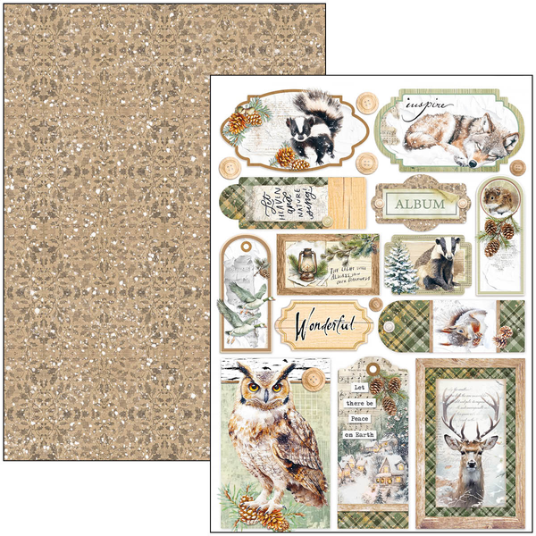 Forest Tales creative pad A4 (9-pk)