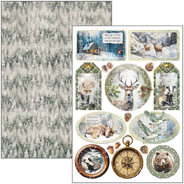 Forest Tales creative pad A4 (9-pk)