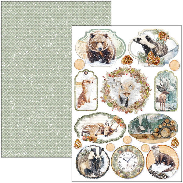 Forest Tales creative pad A4 (9-pk)
