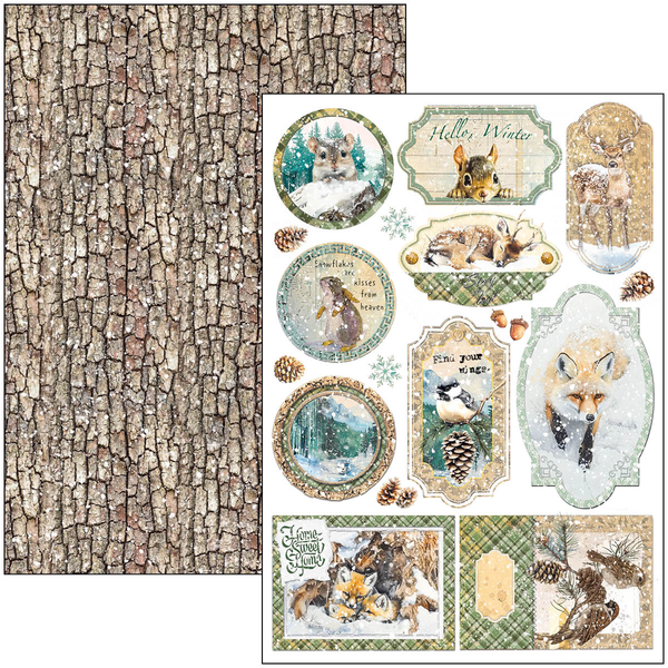Forest Tales creative pad A4 (9-pk)