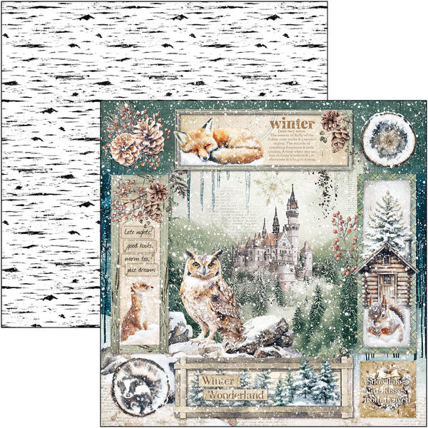 Forest Tales paper pad 12x12 (12-pk)