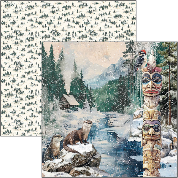 Forest Tales paper pad 12x12 (12-pk)