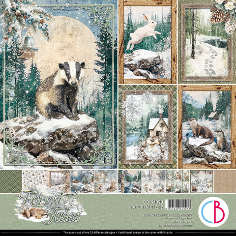 Forest Tales paper pad 12x12 (12-pk)