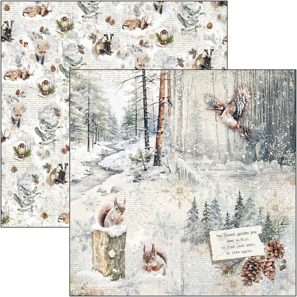 Forest Tales paper pad 12x12 (12-pk)