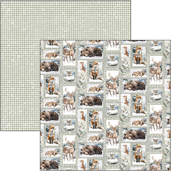 Forest Tales patterns pad 12x12 (8-pk)