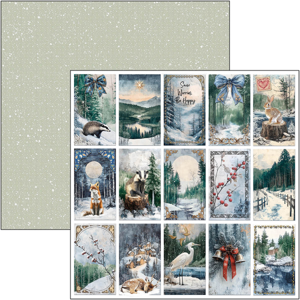 Forest Tales patterns pad 12x12 (8-pk)