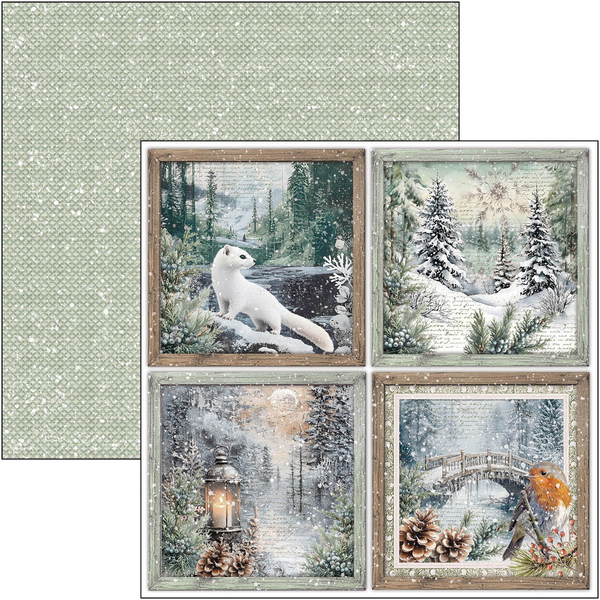 Forest Tales patterns pad 12x12 (8-pk)