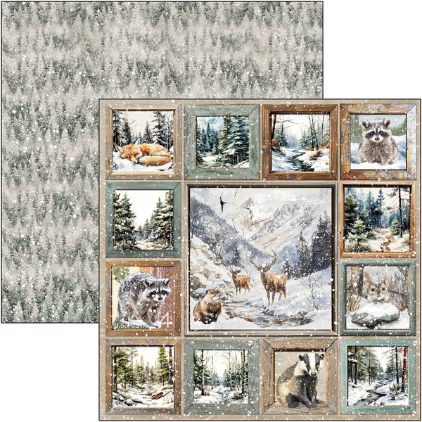 Forest Tales patterns pad 12x12 (8-pk)