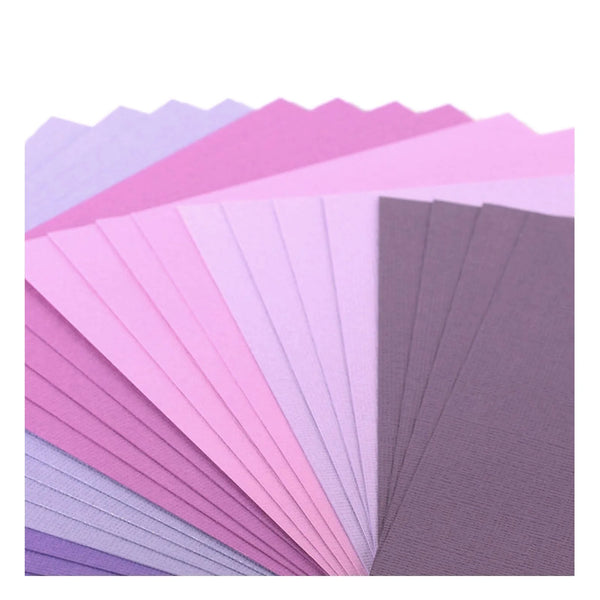 Florence kartong multipack - Purple 6x6 (24 ark)