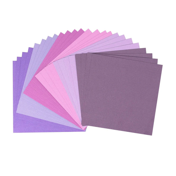 Florence kartong multipack - Purple 6x6 (24 ark)