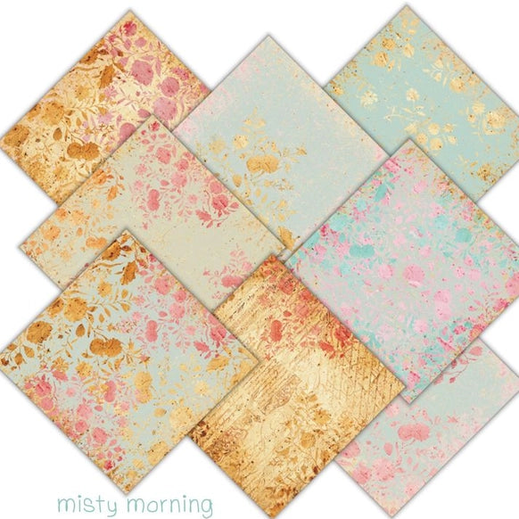 Misty Morning - 6x6 papers (24 pcs)