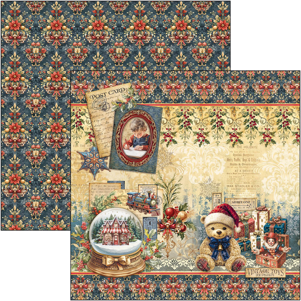 Toy Shop paper pad 12x12 (12-pk)
