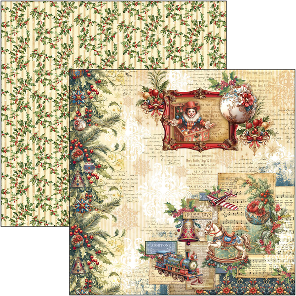 Toy Shop paper pad 12x12 (12-pk)