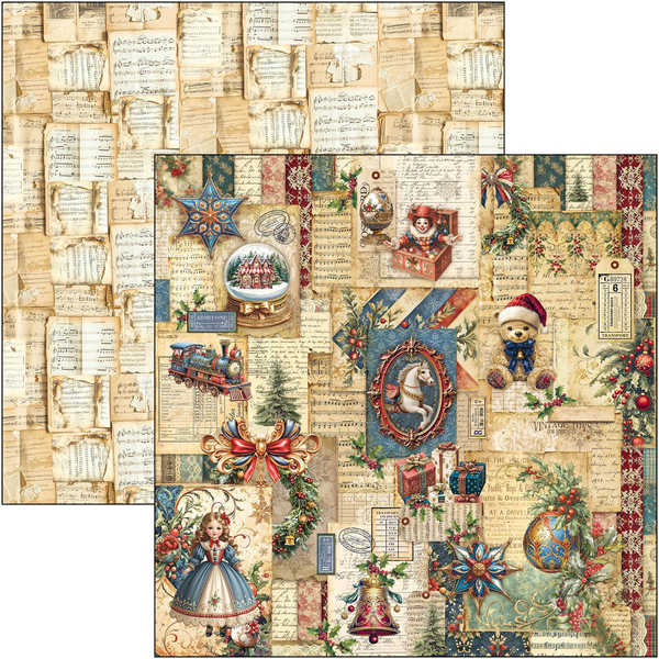 Toy Shop patterns pad 12x12 (8-pk)