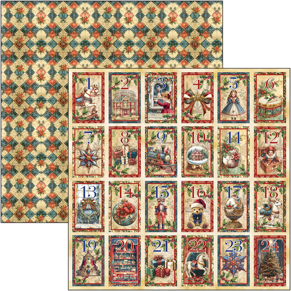 Toy Shop patterns pad 12x12 (8-pk)