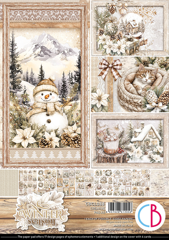 Winter Season creative pad A4 (9-pk)