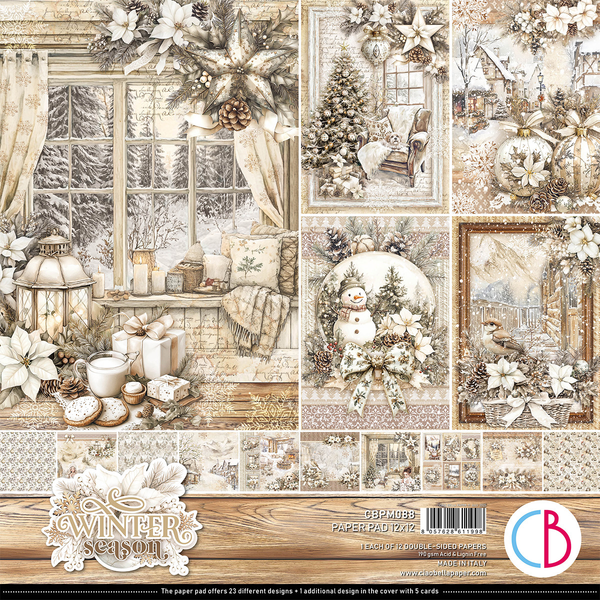 Winter Season paper pad 12x12 (12-pk)