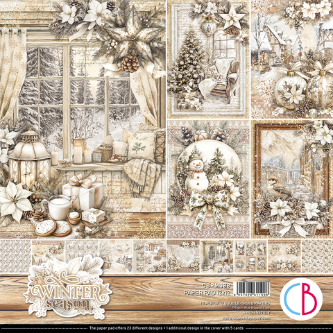 Winter Season paper pad 12x12 (12-pk)