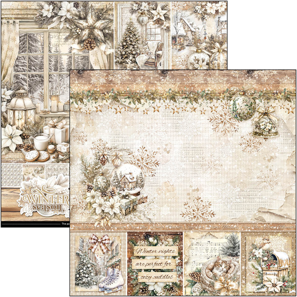 Winter Season paper pad 12x12 (12-pk)