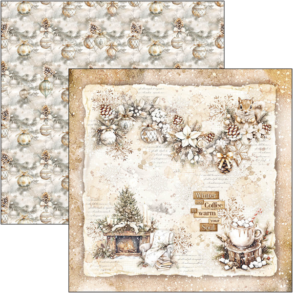 Winter Season patterns pad 12x12 (8-pk)