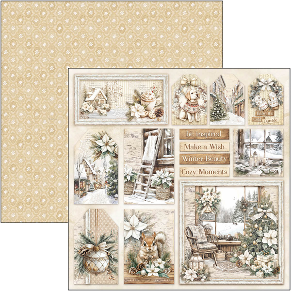 Winter Season patterns pad 12x12 (8-pk)