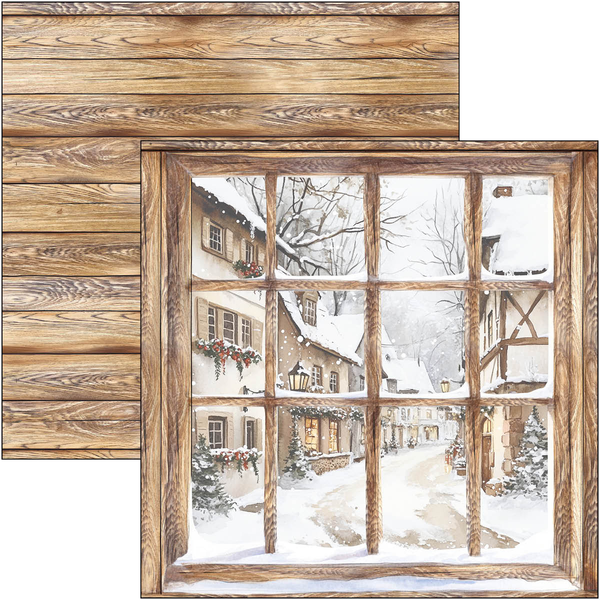 Winter Season patterns pad 12x12 (8-pk)