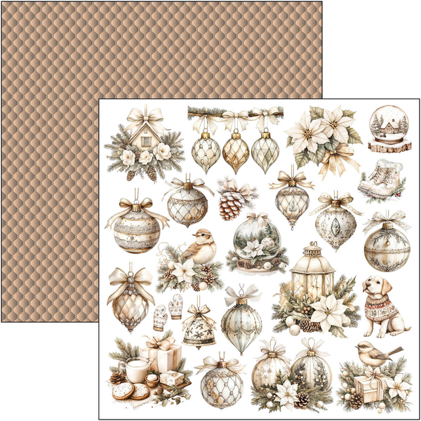Winter Season patterns pad 12x12 (8-pk)