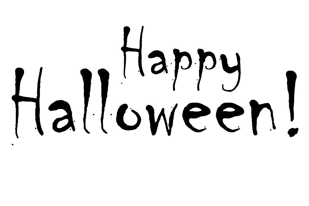 Happy Halloween (digitalt stempel)