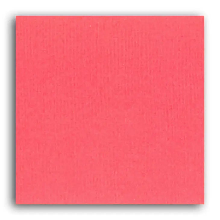 Mahé cardboard - Coral Pink 12x12
