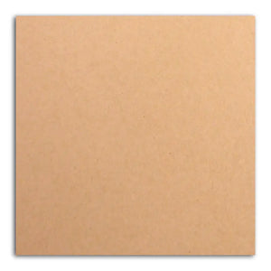 Mahé cardboard - Kraft Sand 12x12
