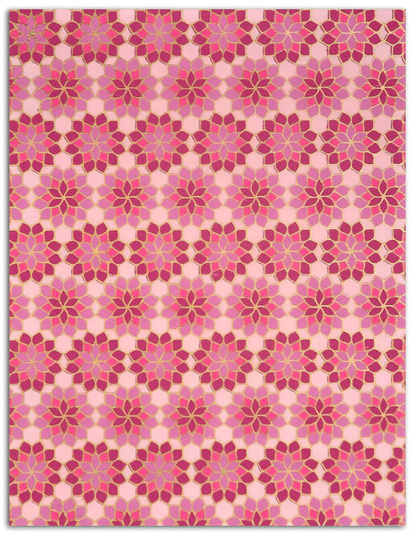 L'Or de Bombay Fuchsia pink 8.5x11 papirpakke