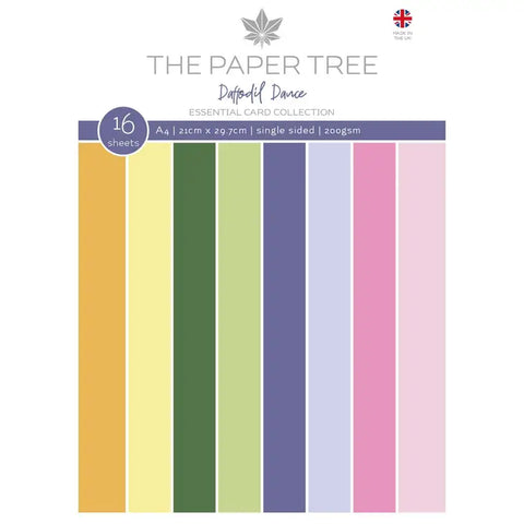 The Paper Tree - Daffodil Dance A4 Essential cardboard