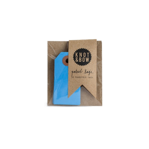 Pakkelapper (pakke med 10 stk) - blå