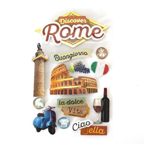 Discover Rome 3D stickers