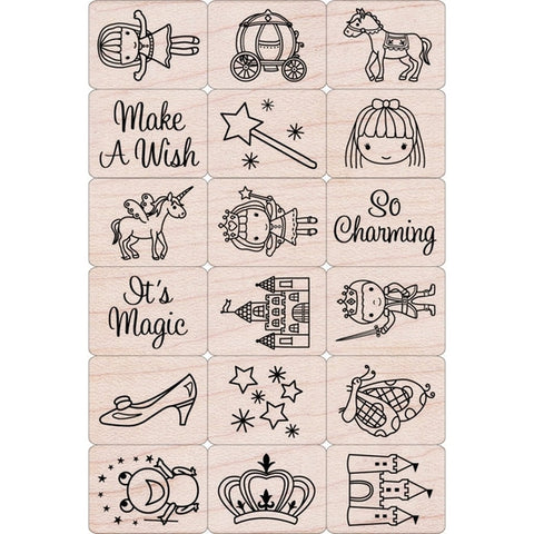 Fairy princess Ink ‘n stamp stempelsett
