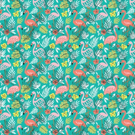 Flamingo 12x12 double-sided patterned paper
