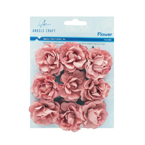 Paper flowers - pink
